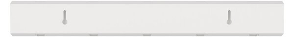 Стенна закачалка от масивен бор в матово бял цвят 51 cm Flip – Umbra