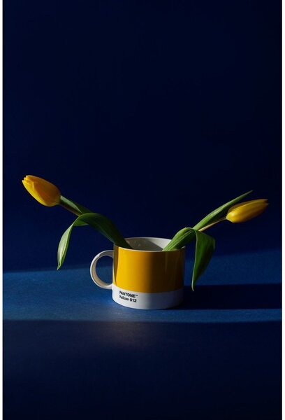 Жълта порцеланова чаша 475 ml Yellow 012 – Pantone