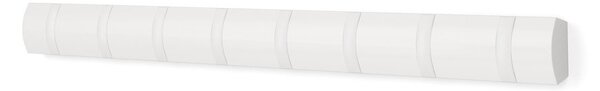 Стенна закачалка от масивен бор в матово бял цвят 81 cm Flip – Umbra