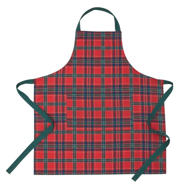 Памучена престилка с коледен мотив Christmas Tartan Check – Catherine Lansfield