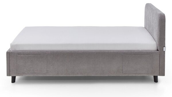 Сиво детско легло 120x200 cm без ламелно дъно Cosy – Meise Möbel
