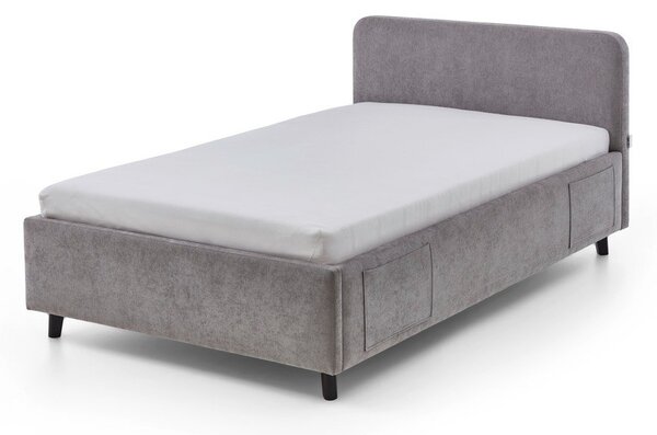 Сиво детско легло 120x200 cm без ламелно дъно Cosy – Meise Möbel