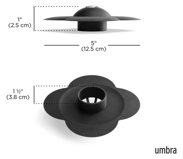 Силиконов филтър за мивка Bloom – Umbra