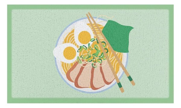 Изтривалка от рециклирана пластмаса 40x70 cm Ramen Bowl – Artsy Doormats