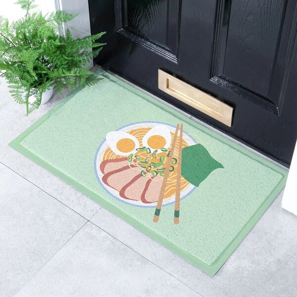 Изтривалка от рециклирана пластмаса 40x70 cm Ramen Bowl – Artsy Doormats