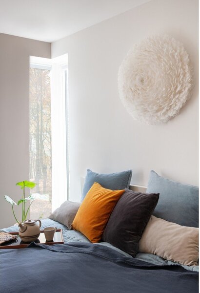 Бяла стенна лампа ø 70 cm Eos Up Large – UMAGE