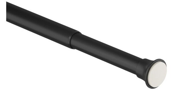 Матово черно прът за душ завеса 106 - 182 cm Chroma – Umbra