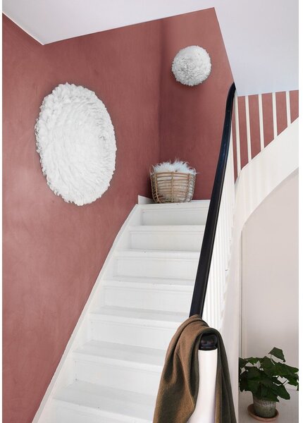 Бяла стенна лампа ø 70 cm Eos Up Large – UMAGE
