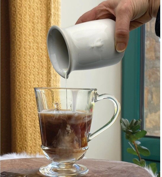 Кремава глинена кана за мляко 200 ml Abeille – La Rochére