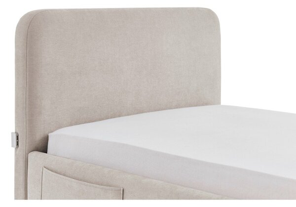 Бежово детско легло 90x200 cm без ламелно дъно Cosy – Meise Möbel