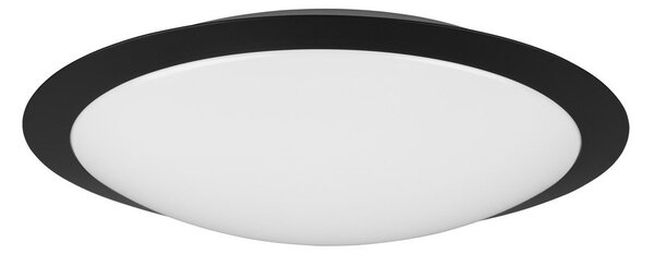 Матово черно LED осветително тяло за таван ø 42 cm Umberto - Trio