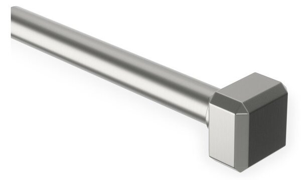 Стоманен разширяем прът за завеси в матово сребрист цвят 107 - 305 cm Geo – Umbra