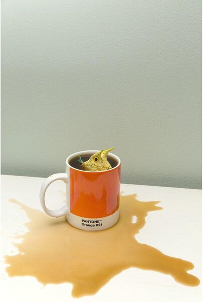 Оранжева порцеланова чаша 375 ml Orange 021 – Pantone