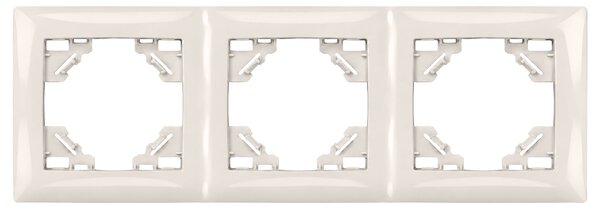 Тройна рамка за контакти OSTE JNH015-3F Beige