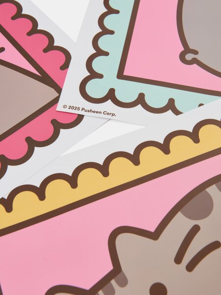Sinsay - Стикери за стена Pusheen 3 pack - многоцветен