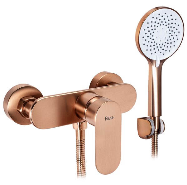Смесител за душ Rea DROP Brush Copper