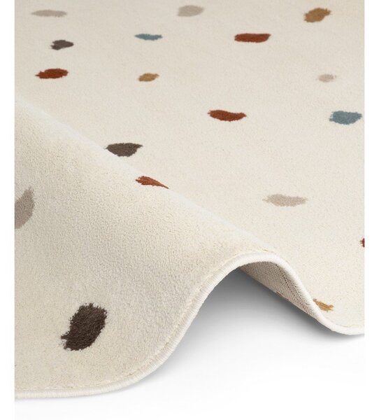 Кремав детски килим ø160 cm Funny Dots – Hanse Home