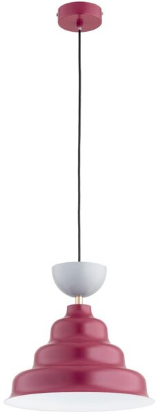 Полилей на кабел BALWANEK 1xE27/15W/230V червен
