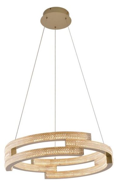 LED полилей с кабелно окачване TARJA LED/36W/230V 3000/4000/6000K Ø 60 см златен