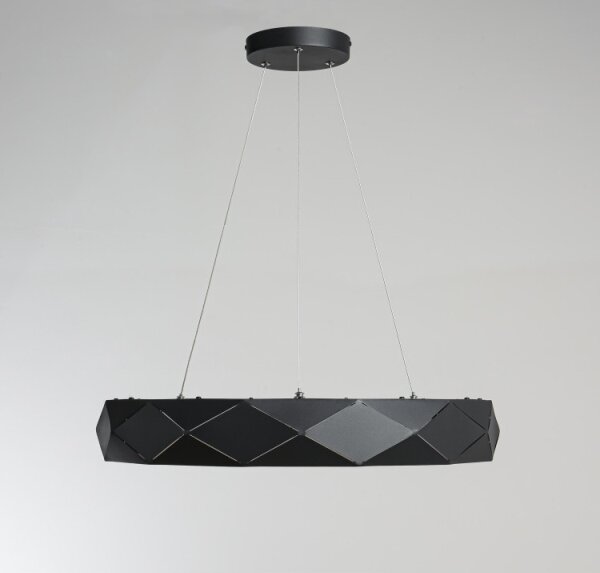 LED полилей на кабел REUS LED/36W/230V 4000K Ø 61 см черен