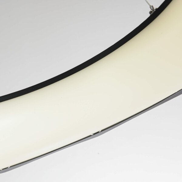 LED полилей на кабел REUS LED/36W/230V 4000K Ø 61 см черен