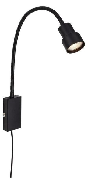 Briloner 2085-015 - LED сензорна лампа за стена TUSI 1xGU10/5W/230V черен