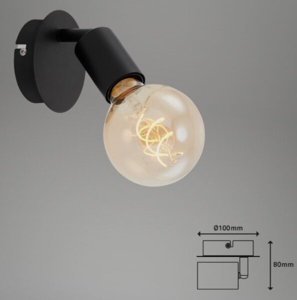 Briloner 2868-015 - Спот аплик SPOT 1xE27/60W/230V