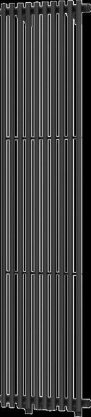 Mexen Tulsa декоративен радиатор 1600 x 420 мм, 613 W, черен - W219-1600-420-00-70