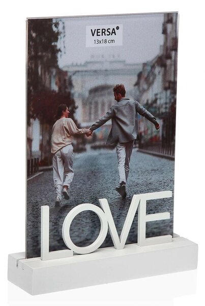 Рамка за снимки Versa Love Дървен MDF 4 x 19,5 x 14,5 cm