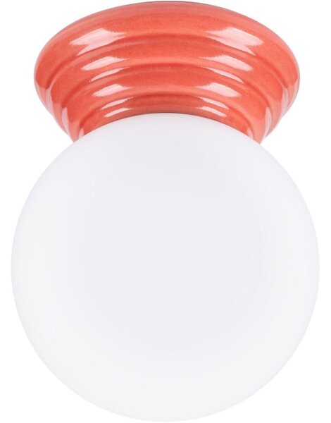 Sollux SL.1901 - Таванно осветително тяло за баня ZORI 1xG9/8W/230V Ø 12 см IP44 розово
