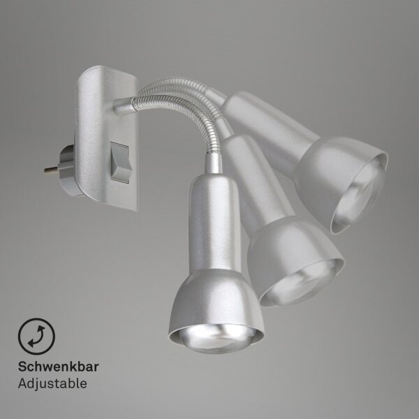 Briloner 2739-014P - Лампа с щепсел 1xE14/25W/230V