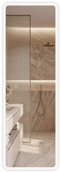 Огледало LED 150x50cm MOL-SQ