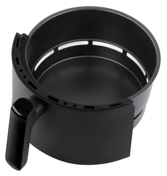 Фритюрник с горещ въздух Russell Hobbs SatisFry Panoramic 27420-56, 1650W, 5.5 л, 10 програми, Дигитален LED дисплей, Термостат, Таймер, Черен