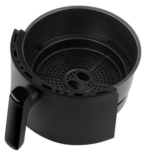 Фритюрник с горещ въздух Russell Hobbs SatisFry Panoramic 27420-56, 1650W, 5.5 л, 10 програми, Дигитален LED дисплей, Термостат, Таймер, Черен