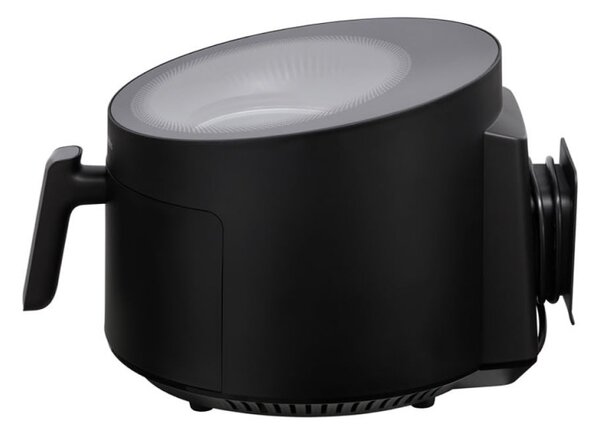 Фритюрник с горещ въздух Russell Hobbs SatisFry Panoramic 27420-56, 1650W, 5.5 л, 10 програми, Дигитален LED дисплей, Термостат, Таймер, Черен