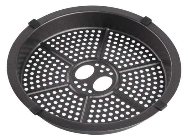 Фритюрник с горещ въздух Russell Hobbs SatisFry Panoramic 27420-56, 1650W, 5.5 л, 10 програми, Дигитален LED дисплей, Термостат, Таймер, Черен