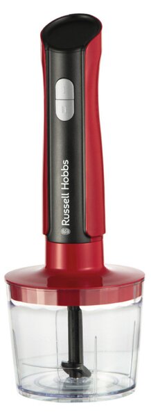 Блендер 3в1 Russell Hobbs Desire 27140-56, 500W, 600+500 мл, 2 скорости + пулс, Неръждаема стомана, Без BPA, Червен