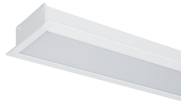 LED ПРОФИЛ ЗА ВГРАЖДАНЕ S48 12W 4000K 600MM БЯЛ