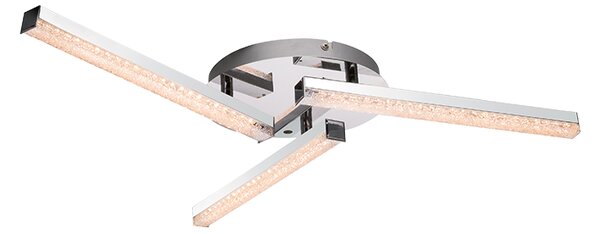 FAYE LED ТЯЛО ЗА ТАВАН 3X4W 3200K ХРОМ