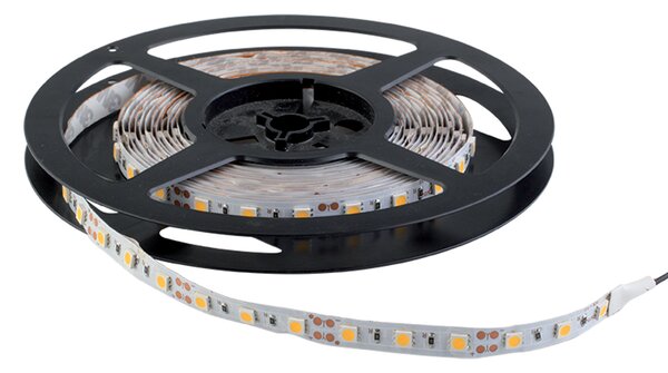LED ЛЕНТА SMD5050 24V/DC 14.4WM 60PCS/M 2700K IP20