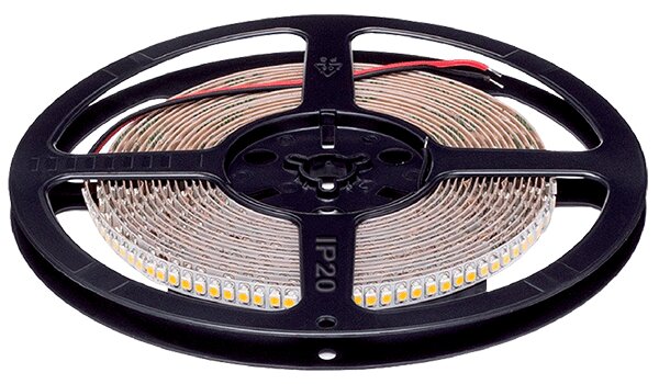 LED ЛЕНТА SMD2835 24V/DC 20W/M 192PCS/M 4000K IP20