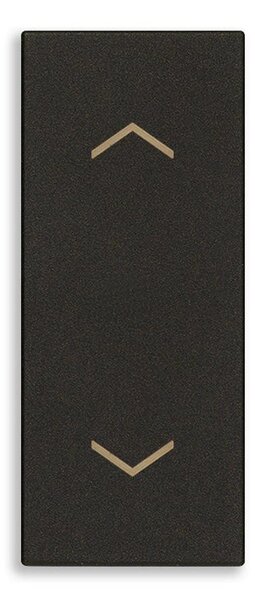 VIMAR 30061.G Двупосочен бутон Linea, 2P 10 AX 1M, OFF-централен, Black