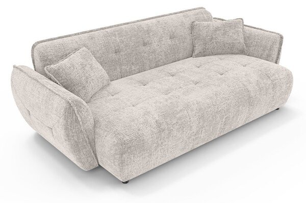Бежов шенилов диван 250 cm Nelia Big – Ropez