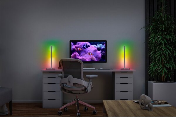 Osram - LED RGBW димируема настолна лампа SMART+ MAGIC LED/7,5W/230V сребриста Wi-Fi + ДУ