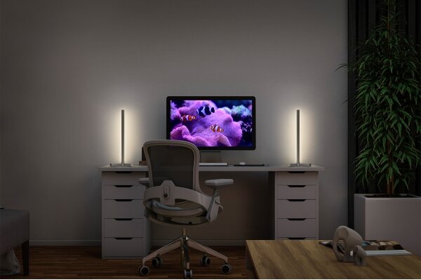 Osram - LED RGBW димируема настолна лампа SMART+ MAGIC LED/7,5W/230V сребриста Wi-Fi + ДУ