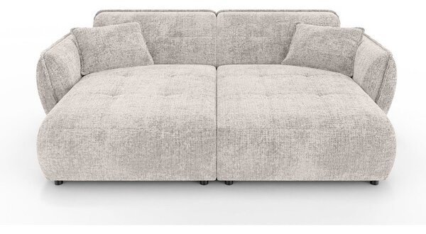 Бежов шенилов диван 252 cm Nelia Big – Ropez