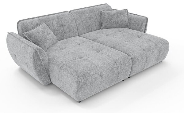 Светлосив шенилов диван 252 cm Nelia Big – Ropez