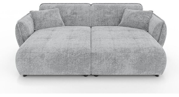 Светлосив шенилов диван 252 cm Nelia Big – Ropez
