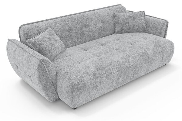 Светлосив шенилов диван 250 cm Nelia Big – Ropez