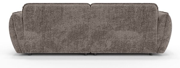 Кафяво-сив шенилов диван 252 cm Nelia Big – Ropez